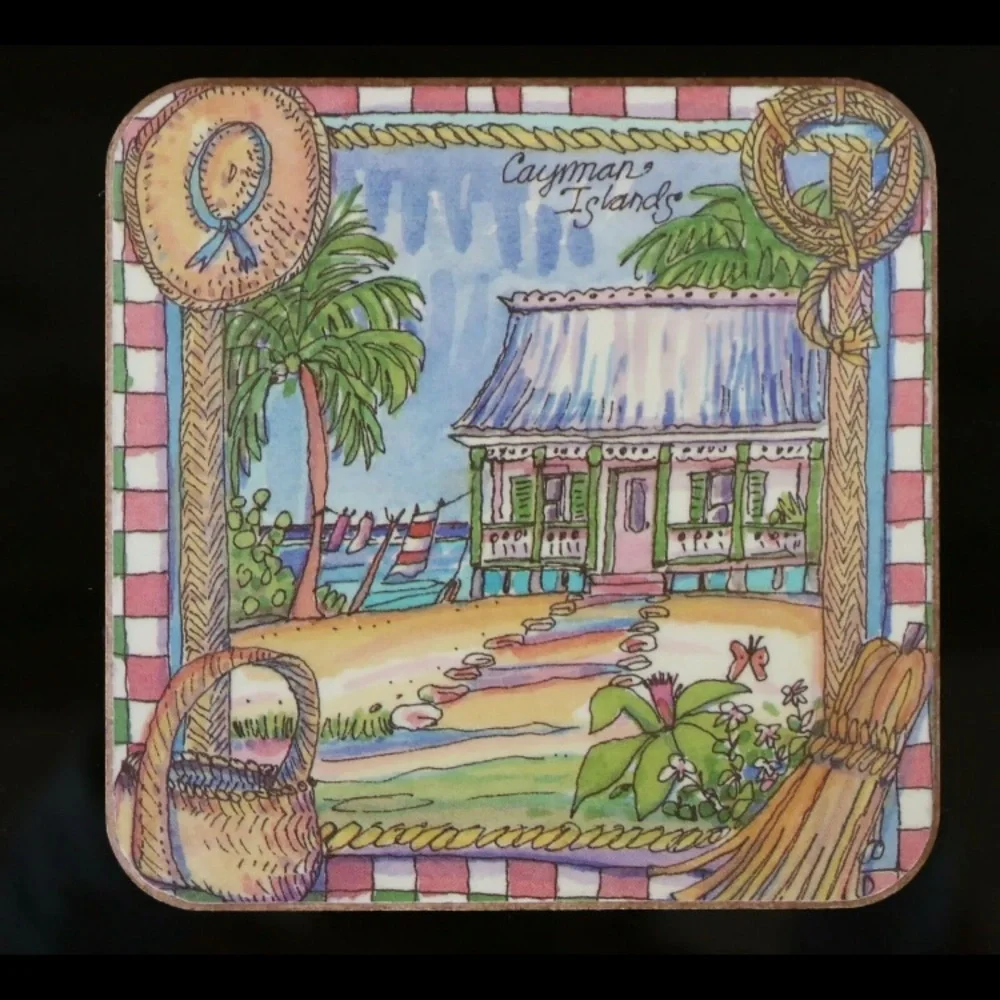 Pimpernel Beachy Cayman Islands‎ Cork Coasters England